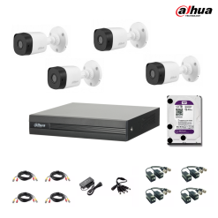 Kit de 4 Camaras, DVR