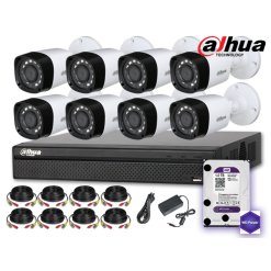 Kit 8 Camaras, DVR